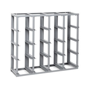 Estantería monobloque Fami Domino, 1025x355x885mm, con 16 contenedores metálicos - Product Image 2