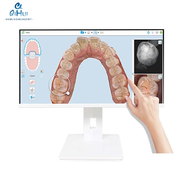 23.8" Medical All-in-one Touchscreen Computers 10pt Touch I3 I5 Android 11 OS Medical PCs with Touchscreen AIO