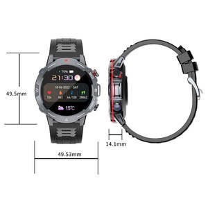 Montre connectée G102 2025, 1,39 pouce, tension artérielle, appels Bluetooth, assistant vocal, suivi sportif et de forme physique, pour hommes - Product Image 2