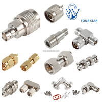 Adaptateur convertisseur de connecteur coaxial RF 3 GHz, étanche, en laiton, prise femelle de type N vers fiche mâle VHF