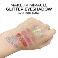 Palette de fards à paupières acryliques rechargeables 15 couleurs, boîte magnétique, organiseur de maquillage cosmétique, beauté duochrome diamant, étui pour 26 mm de fards
