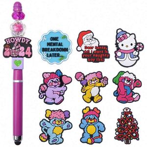 Nuevo Diy Bpa Free Halloween Regalos Collar Accesorios de joyería Silicona Charms Pen Halloween Focal Beads - Product Image 4