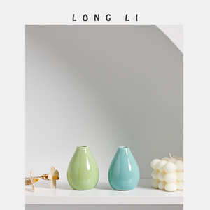 Pot de fleurs en céramique pour plantes succulentes, style jardin domestique, vente en gros, finition émaillée, trou de drainage, écologique - Product Image 6