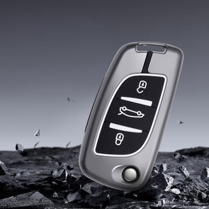 Étui de <span class=keywords><strong>protection</strong></span> pour clé de voiture en alliage de zinc, coque intégrale pour Citroën CACTUS C4L <span class=keywords><strong>Peugeot</strong></span> 508 301 2008 <span class=keywords><strong>3008</strong></span> 408 C5C3 - Product Image 4