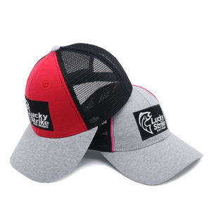 Casquette de camionneur élégante et ajustable à 6 panneaux avec badge brodé personnalisé pour hommes, idéale pour la plage, la pêche, le cyclisme et les voyages - Product Image 2