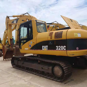 Excavatrice d'occasion CAT 320C, 20 tonnes, excavatrice hydraulique sur chenilles d'occasion, 308D 315D 330GC, 100% prête à travailler - Product Image 1