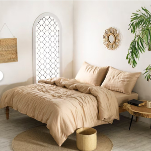 100% Hữu Cơ Vegan Tre Duvet Cover 4PC Tăng Bộ Đồ Giường <span class=keywords><strong>Set</strong></span> Nữ Hoàng/Vua Duvet <span class=keywords><strong>Comforter</strong></span> <span class=keywords><strong>Set</strong></span> - Product Image 2