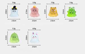 Kit DIY de Resina Luminosa con Figuras de Fantasmas Estilo Gelatina para Decoración de Escritorio y Bandejas de Niveles, Regalos Kawaii y Caprichosos para Mascotas, ¡Superventas! - Product Image 3