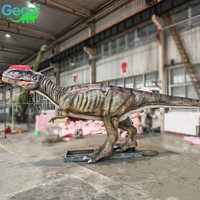 Modèles de dinosaures animatroniques de grande taille sur mesure pour parcs d'attractions, salles de jeux publiques, jardins et centres commerciaux