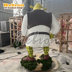 Figura <span class=keywords><strong>de</strong></span> Anime Personalizada <span class=keywords><strong>de</strong></span> Tamaño Real, Estatua <span class=keywords><strong>de</strong></span> <span class=keywords><strong>Shrek</strong></span> <span class=keywords><strong>de</strong></span> Resina <span class=keywords><strong>de</strong></span> Fibra <span class=keywords><strong>de</strong></span> Vidrio, Hecha a Mano y Pintada a Mano, Decoración para Halloween, Navidad, Pascua y <span class=keywords><strong>Año</strong></span> Nuevo - Product Image 5