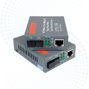 Convertidor de Medios Ópticos de Fibra Única Monomodo con Puerto SC, 1310nm-TX, 1550nm-TX HTB-3100AB 25KM <span class=keywords><strong>AB</strong></span> 10/100Mbps - Product Image 5