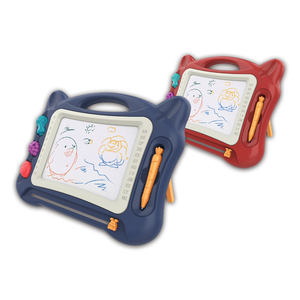折りたたみ式絵画描画イーゼルキッズライティングボード学習おもちゃ子供カラフルな消去可能な描画ボードおもちゃ - Product Image 1
