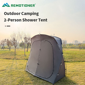 Tente <span class=keywords><strong>de</strong></span> douche pop-up portable <span class=keywords><strong>pour</strong></span> <span class=keywords><strong>camping</strong></span> en plein air, tissu imperméable anti-UV 190T, maille haute densité, abri d'intimité <span class=keywords><strong>pour</strong></span> salle <span class=keywords><strong>de</strong></span> bain - Product Image 3