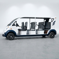 Bus de patrouille électrique touristique 8 places, nouveau design, véhicule de patrouille électrique pour la sécurité communautaire, vente en gros usine