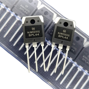 Transistor d'origine HT NJW0302G NJW0281G 230V 15A 150W 30MHz TO-3P-3L à montage traversant NPN Bipolaire de puissance - Product Image 1