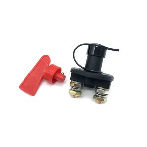 Interrupteur de déconnexion de batterie en laiton BM-Switch 100A avec clé ON-OFF-OUT <span class=keywords><strong>DC</strong></span> 12-24V 4 trous pour voiture marine bateau - Product Image 3