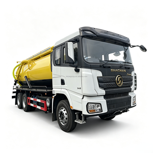 Camion-citerne d'aspiration de déchets industriels Shacman X3000 6x4 16m3-20m3 pour eaux usées, pompe septique à vendre - Product Image 1