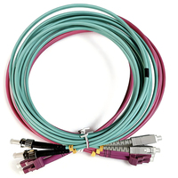 Fiber Optic Patch Cord for Communication Data Center LAN Use LC/SC/FC Connectors Copper Conductor Double/Single Sheath Fiber
