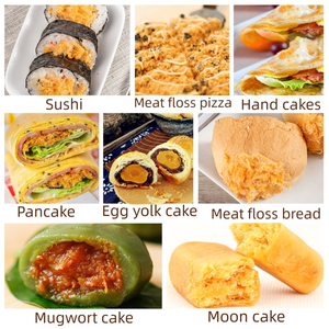 ไก่ฉีกอบแห้ง 250 กรัม รสหวาน สำหรับซูชิ ขนมขบเคี้ยวเนื้ออบแห้ง ปรับแต่งได้สำหรับอาหารเช้าครอบครัว อบขนม สำหรับใช้ในเชิงพาณิชย์ - Product Image 6