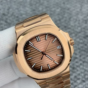 Montre mécanique de luxe pour homme haut de gamme, originale, de haute qualité, en acier inoxydable 316L, 41 mm, à remontage manuel, alliage, crocodile, simple - Product Image 5