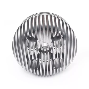 Độ chính xác cao <span class=keywords><strong>CNC</strong></span> gia công dịch vụ chính xác cho gia công LED ánh sáng cup hướng dương tản nhiệt nhôm Phần đèn không gỉ - Product Image 1