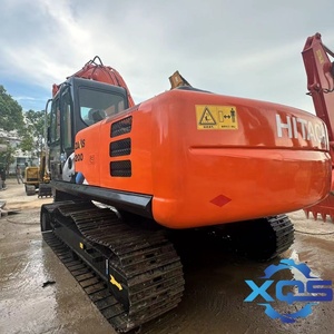 Excavatrice sur chenilles d'occasion de bonne qualité, 20 tonnes, Hitachi Zx200, d'origine japonaise - Product Image 6