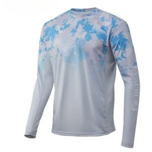 Camisa de Pesca Ventilada, Transpirable y de Secado Rápido, Personalizada OEM, de Poliéster - Product Image 2
