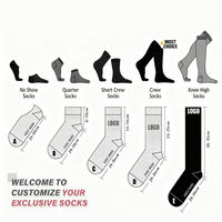 Vente d'usine - Chaussettes de sport en coton blanc avec logo personnalisé, chaussettes athlétiques côtelées à coussinets en tissu éponge