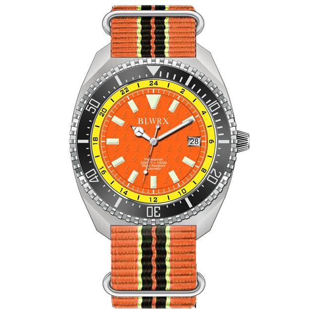 High Grade Titanium Automatic Diver Watch Diving Watch for Men Strap Diving Watch Men
