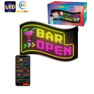 Letrero LED Magnético para Exteriores IP65, Pantalla Ultrafina para Carteles, Gráficos de Nueva Tecnología, Tablero <span class=keywords><strong>Digital</strong></span> Comercial, Pantalla Grande - Product Image 1