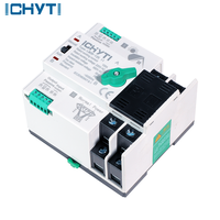 CHYT LW2R-100 2P 3P 4P AC 220V 63A 100A 125A Commutateur de transfert automatique (ATS) à double alimentation ininterrompible pour onduleur solaire