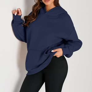 Femmes surdimensionné sweats à capuche polaire sweats à capuche pull 2024 mode automne vêtements tenues à la mode pull d'hiver - Product Image 4