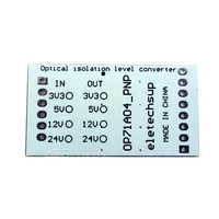 Módulo convertidor de nivel lógico digital de 4 canales OP71A04, aislamiento óptico GPIO PNP para Pi Pico ESP82 NodeMCU ESP8266 5mA