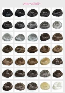 0.08-0.10 Voorraad 100% Menselijk Haar Heren Indian Haarsysteem Haarstuk Vervanger Mannen Dun Pu Huid Toupetje - Product Image 5