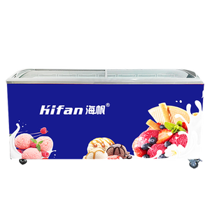 Vitrine Réfrigérée Hifan CE ETL pour Glaces et Snacks, Congélateur à Refroidissement Direct, Équipement de Réfrigération Premium avec Congélateur à Sucettes Glacées - Product Image 6