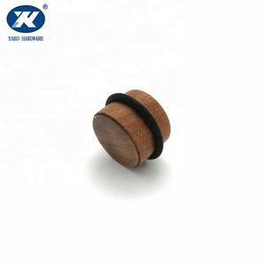 ऑनलाइन मार्केट राउंड पारदर्शी ऐक्रेलिक डोर स्टॉप फ़्लोर चिपकने वाला प्लास्टिक डोर स्टॉपर साफ़ बफ़र वॉल गार्ड - Product Image 4