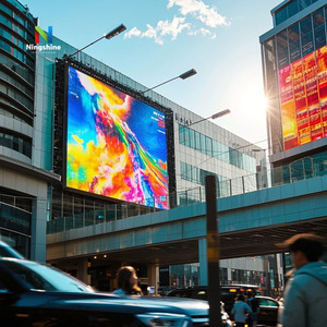 Shockproof IP66 Outdoor <strong>Full</strong> <strong>Color</strong> <strong>LED</strong> Display Panel HDR10+ Sunlight Readable 5500 Nits Brightness P4.44/P5.7/P6.67 <strong>Pixel</strong> - Product Image 5