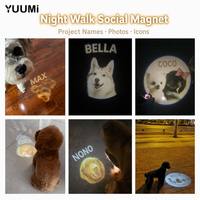 Projecteur de lumière Gobo pour animaux de compagnie |   Collier pour chien avec lampe de projection de motifs de dessins animés |   Lampe de marche rétro-réfléchissante pour la nuit |   Approvisionnement en gros