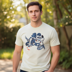 T-Shirt Unisex 210GSM 100% Cotone, Casual, Traspirante, Resistente, con Stampa DTF, Maglietta da Uomo - Product Image 3