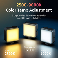 Ulanzi VL49 Mini Lampe Vidéo LED RVB Portable, Lumière d'Appoint de Poche Pleine Couleur pour Photographie, Vlog, TikTok et Accessoires d'Appareil Photo