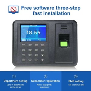 Hot bán 2.8 inch tham dự nhân viên vân tay tham dự mô hình tư nhân máy A8 - Product Image 2