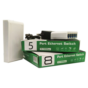 Conmutador de red gestionado de 100 puertos de <span class=keywords><strong>5</strong></span>/8 megabits al por mayor con conmutador concentrador Ethernet SNMP y POE en caja de plástico - Product Image 4