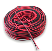RVB 2-adriges Kupfer-PVC-Flachparallelkabel, flexibel, Niederspannung, Beleuchtungskabel, 100m, für elektrische Geräte, Marke JXZJ