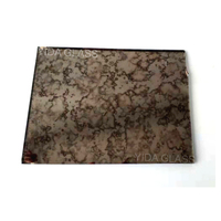Panneaux de miroir décoratifs antiques en verre dépoli étanche de 3-12 mm, sur mesure, prix usine, pour chambre et salon de luxe haut de gamme