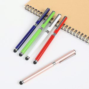 Cheapest 2-In-1 Metal Gel Ink <b>Pen</b> With Touch Screen Stylus Printed Logo Customized Laser for Stationery <b>Gift</b> - Product Image 6