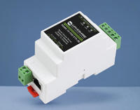 Serial Port Server RS485 to RJ45 Ethernet Module with POE TCP/IP to Serial Module Rail Mount