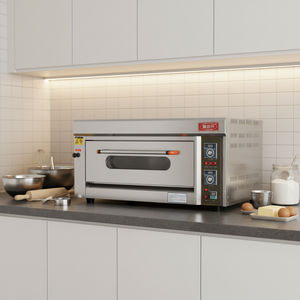 Horno a Gas Comercial de <span class=keywords><strong>1</strong></span> Plataforma y 2 Bandejas para Panadería - Product Image 1
