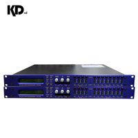 DP448 Procesador de Audio Digital Profesional de 4 Entradas y 8 Salidas, Totalmente Metálico, Montaje en Rack 1U, Procesador de Señales DSP para Escenarios, Bares y KTV