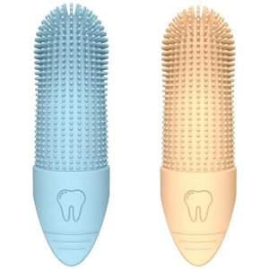 New Arrival 360 Degrees <b>Pet</b> Silicone Finger Toothbrush for Dog Cat <b>Brushing</b> Teeth <b>Pet</b> Teeth Cleaning Supplies - Product Image 2