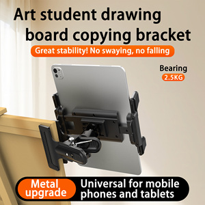 Supporto Universale Regolabile Flessibile in ABS per Tablet e <span class=keywords><strong>Telefono</strong></span>, Rotazione a 360°, Supporto da Scrivania per <span class=keywords><strong>Disegno</strong></span> e Visualizzazione - Product Image 1